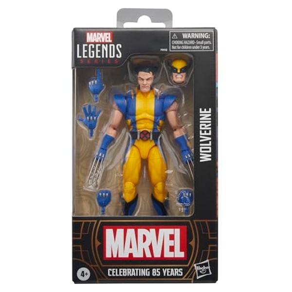 Marvel Legends Series Wolverine, 85th Anniversary Comics Collectible 6-Inch Action Figure