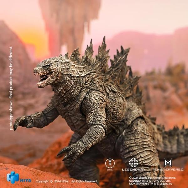 Hiya Toys Godzilla x Kong: The New Empire – Godzilla Re-Evolved Exquisite Series Previews Exclusive Action Figure