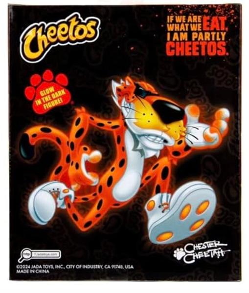 Jada Toys - Cheetos - Chester Cheetah Flamin' Hot Glow in The Dark Figure
