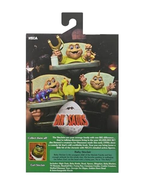 NECA - Dinosaurs- 7'' Scale Action Figure - Ultimate Baby Sinclair