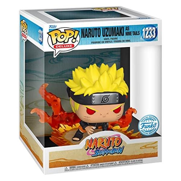 Funko POP! Deluxe: Naruto Uzumaki - Naruto Uzumaki As Nine Tails - Amazon Exclusive - Collectable Vinyl Figure - Gift Idea - Official Products - Toys for Kids and Adults