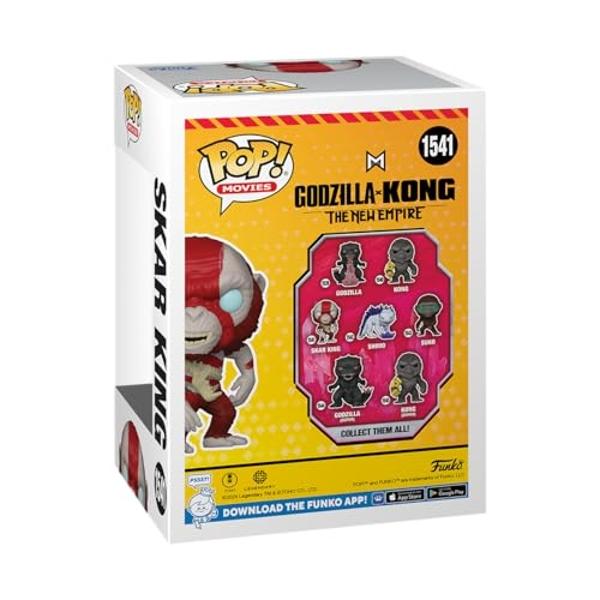 Funko POP! Movies: Godzilla X Kong: The New Empire - Skar King - Godzilla Vs Kong - Collectable Vinyl Figure - Gift Idea - Official Merchandise - for Kids & Adults - Movies Fans