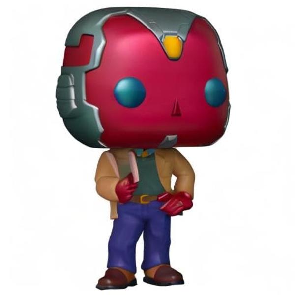 Funko Pop! Marvel Wandavision 70s Vision Exclusive Figure