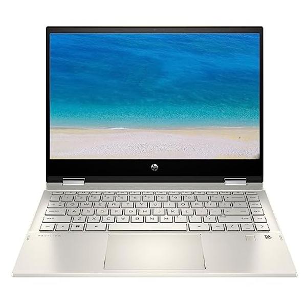 HP Pavilion X360 2-in-1 14" FHD IPS Touch-Screen Laptop Computer, Intel 11th Generation Core i5-1135G7, 8GB Memory, 256GB NVMe SSD, Intel Iris Xe Graphics, Windows 11 Home, Warm Go