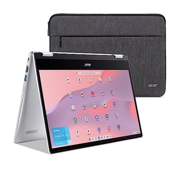 Acer Chromebook Spin 314 Convertible Laptop | Intel Pentium Silver N6000 | 14" HD Corning Gorilla Glass Touch Display | 8GB LPDDR4X | 128GB eMMC | Intel Wi-Fi 6 AX201 | Chrome OS |