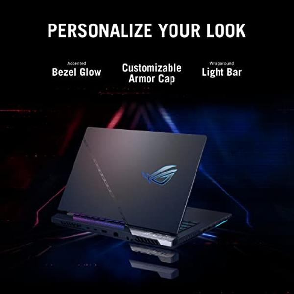 ASUS ROG Strix Scar 15 Gaming Laptop, 15.6” 240Hz IPS QHD Display, NVIDIA GeForce RTX 3070 Ti, Intel Core i9 12900H, 16GB DDR5, 1TB SSD, Per-Key RGB Keyboard, Windows 11 Home, G533
