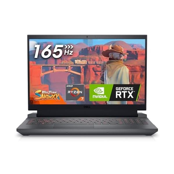 Dell G15 5535 Gaming Laptop - 15.6-inch FHD (1920x1080) 165Hz 3ms Display, AMD Ryzen 7-7840HS Processor, 16 GB DDR5 RAM, 512 GB SSD, NVIDIA GeForce RTX 4060, Windows 11 Home - Dark