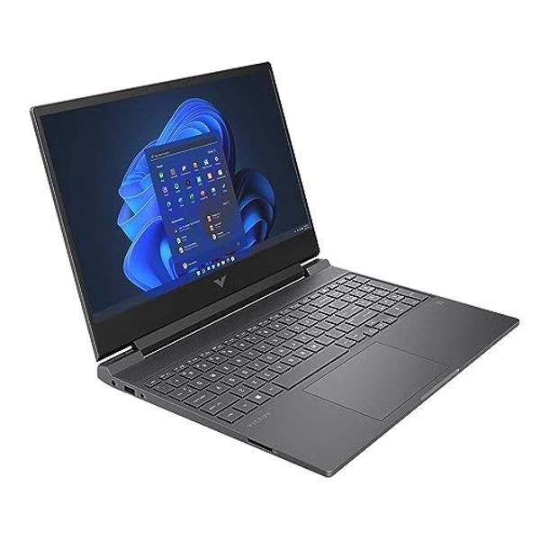 HP Victus 15.6" Gaming Laptop PC, NVIDIA GeForce RTX 3050 Ti, AMD Ryzen 7 5800H, Refined 1080p IPS Display, Compact Design, All-in-One Keyboard with Enlarged Touchpad, HD Webcam (1