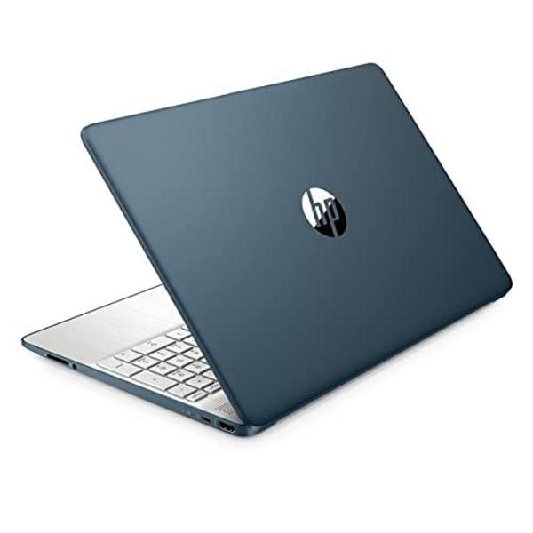 HP 15.6" Laptop, FHD, AMD R5-5500U, 8GB RAM, 256GB SSD, USB Type-C and USB Type-A, HDMI, Built-in Microphone/Webcam, Windows 11, Spruce Blue