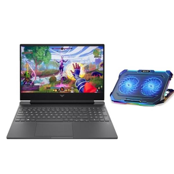 HP - Victus 16.1" Gaming Laptop - AMD Ryzen 7-8845HS - 16GB DDR5 Memory - NVIDIA GeForce RTX 4070-512GB SSD - Mica Silver
