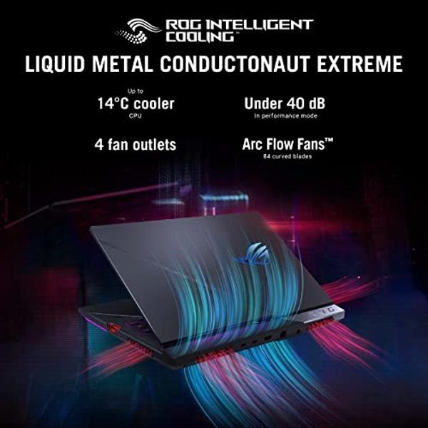 ASUS ROG Strix Scar 15 Gaming Laptop, 15.6” 240Hz IPS QHD Display, NVIDIA GeForce RTX 3070 Ti, Intel Core i9 12900H, 16GB DDR5, 1TB SSD, Per-Key RGB Keyboard, Windows 11 Home, G533
