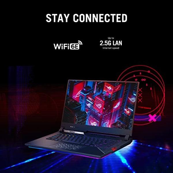 ASUS ROG Strix Scar 15 Gaming Laptop, 15.6” 240Hz IPS QHD Display, NVIDIA GeForce RTX 3070 Ti, Intel Core i9 12900H, 16GB DDR5, 1TB SSD, Per-Key RGB Keyboard, Windows 11 Home, G533