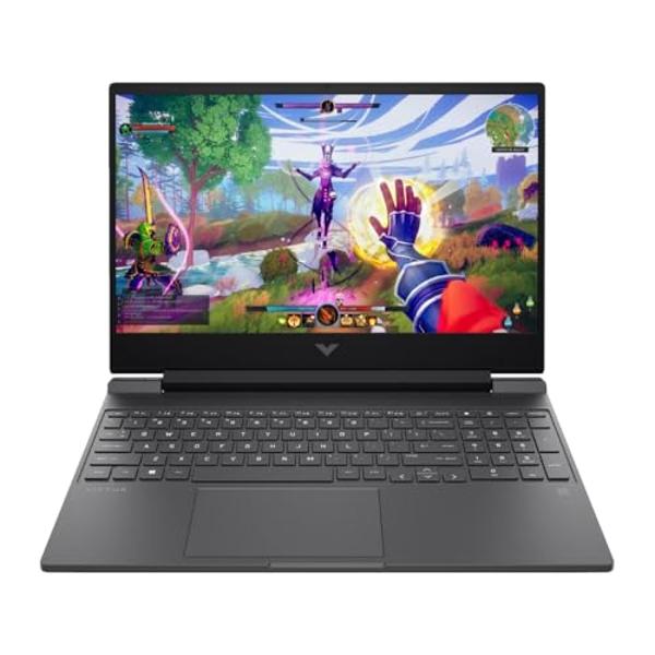 HP Victus 15.6" Gaming Laptop PC, NVIDIA GeForce RTX 3050 Ti, AMD Ryzen 7 5800H, Refined 1080p IPS Display, Compact Design, All-in-One Keyboard with Enlarged Touchpad, HD Webcam (1
