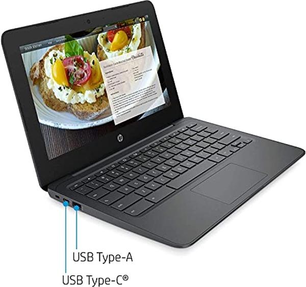 HP - 11.6" Chromebook - Intel Celeron - 4GB Memory - 32GB eMMC Flash Memory - Ash Gray