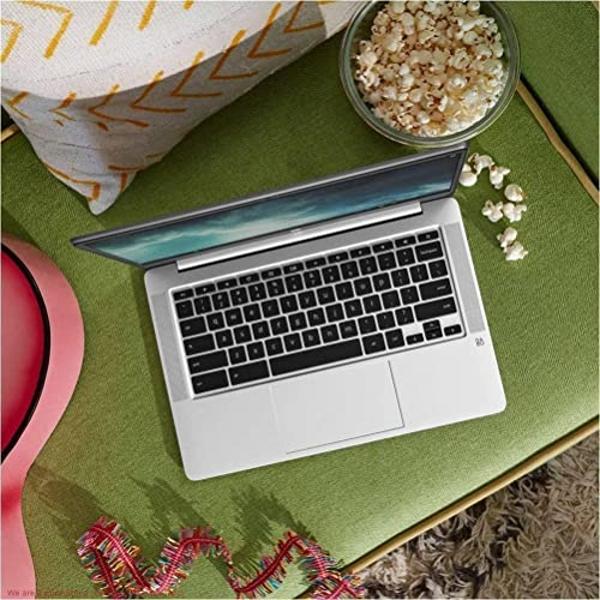 HP Chromebook 14a-na0052tg 14-inch HD Laptop PC Intel Celeron N4120 UHD Graphics 600 4GB RAM 64GB eMMC Thin Computer Notebook w/ WiFi & Bluetooth Webcam USB-C Google Chrome OS Mine