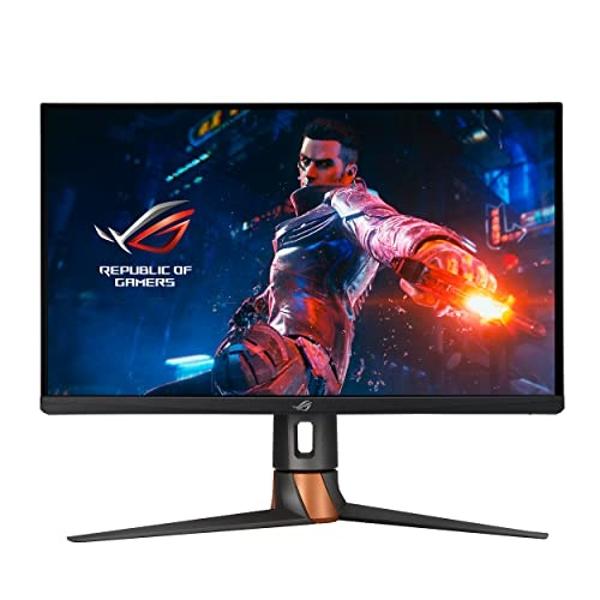 ASUS ROG Swift 360Hz 27” 1440P HDR Gaming Monitor (PG27AQN) - QHD (2560 x 1440), Fast IPS, 1ms, G-SYNC, Eye Care, HDMI, DisplayPort, USB, Ergonomic Design, VESA Wall Mountable, HDR