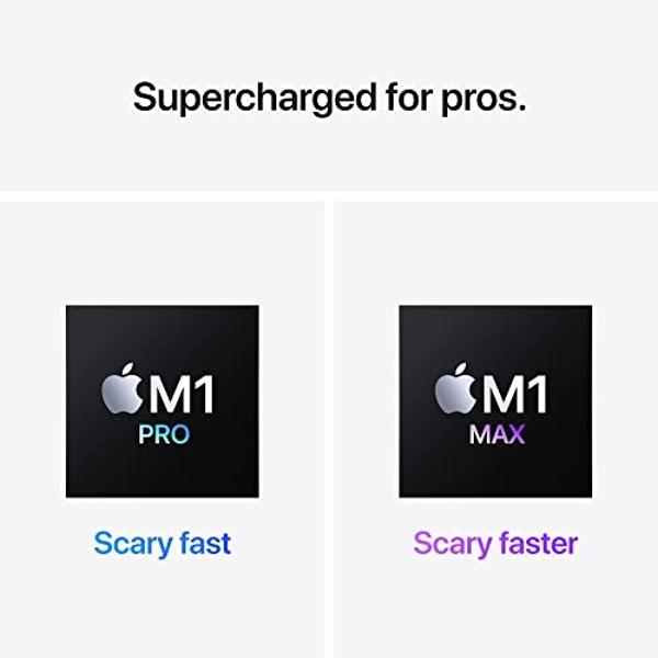 Apple 2021 MacBook Pro (16.2-inch, M1 Pro chip with 10‑core CPU and 16‑core GPU, 16GB RAM, 512GB SSD) - Space Gray
