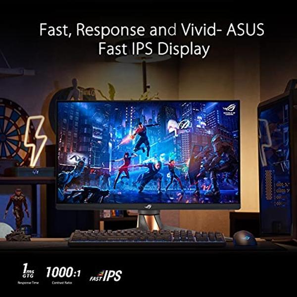 ASUS Republic of Gamers Swift PG279QM 27" 16:9 G-SYNC 240 Hz QHD HDR IPS Gaming Monitor .