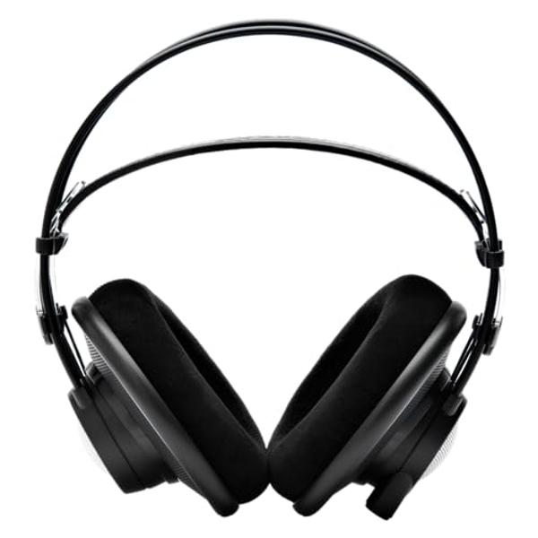 AKG Pro Audio K702 Over-Ear, Open-Back, Flat-Wire, Reference Studio Headphones,Black