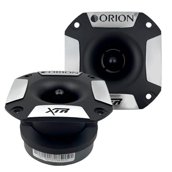 ORION XTR Series XTR350HP 3.4” Big Motor Super Tweeter | Aluminum Diaphragm, 1” Voice Coil, 125W RMS, 500W Max, Built-in Crossover - High Performance, Pro Car Audio Tweeter (Pair)