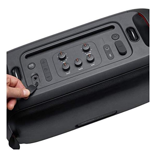 JBL PartyBox On-The-Go Powerful Portable Bluetooth Party Speaker with Dynamic Light Show, black