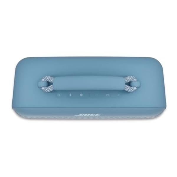 Bose SoundLink Max Portable Speaker, Large IP67 Waterproof Bluetooth Speaker, Up to 20 Hours of Playtime, USB-C, Built-in 3.5mm AUX Input, Blue Dusk