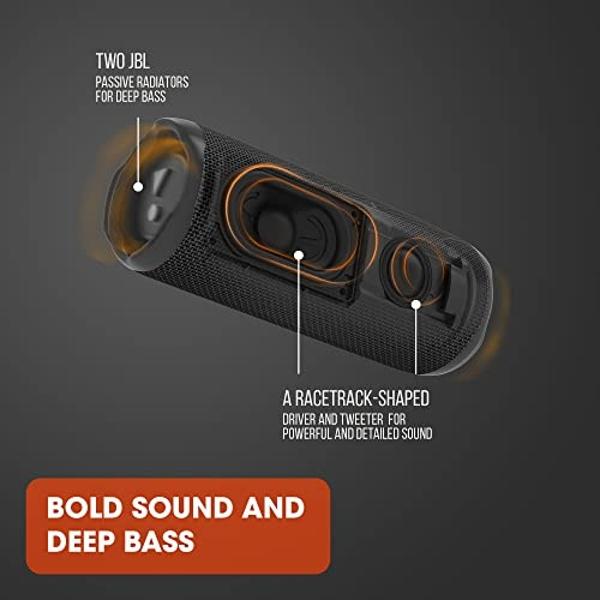 JBL Flip 6 - Portable Bluetooth Speaker, powerful sound and deep bass, IPX7 waterproof, 12 hours of playtime, JBL PartyBoost for multiple speaker pairing for home, outdoor and trav