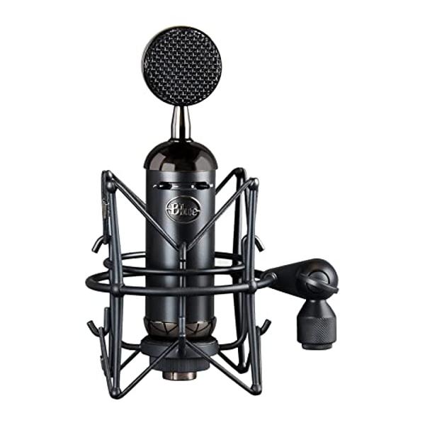 Blue Blackout Spark SL XLR Condenser Microphone for Pro Recording, Streaming, Podcasting, Gaming, with Large Diaphragm Cardioid Mic Capsule, Shockmount, Detailed Natural Sound, Pro