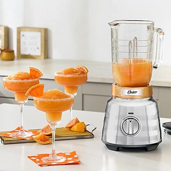 Oster Knob Button Blender with Glass Jar BLSTPBRG