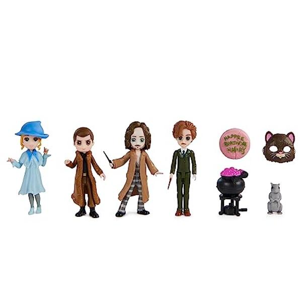 Wizarding World, Harry Potter WB 100th Set with 8 Figures and 5 Doll Accessories