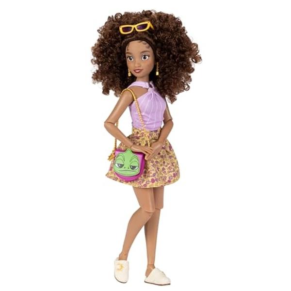 Disney ily 4EVER Dolls Rapunzel 11.5" Tall with 13 Points of Articulation, Two Complete Mix-and-Match Outfits and Glittery Mickey Ring for You!