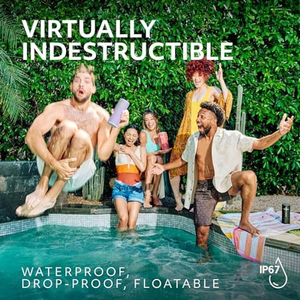 Ultimate Ears Boom 4 Portable Waterproof Bluetooth Speaker with 360-Degree, Bold, Immersive, Crystal-Clear Sound, Floating Speaker with 15-Hour Battery and 147ft (45m) Range - Blac