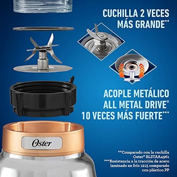 Oster Knob Button Blender with Glass Jar BLSTPBRG