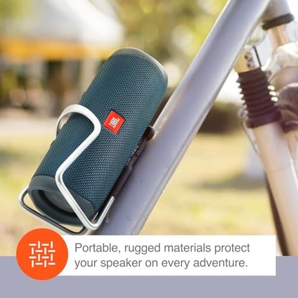 DEWALT Wearable Bluetooth Speaker (Updated Version), Clip-On Wireless Jobsite Pro Water-Resistant Portable Speaker (Non-Magnetic), Built-in Mic for Hands-Free Music/Calls, Bluetoot