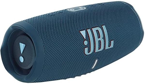 JBL Charge 5 Portable Wireless Bluetooth Speaker - Blue (Renewed)