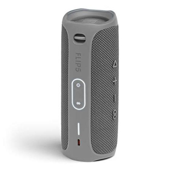 JBL FLIP 5 Waterproof Portable Bluetooth Speaker - Gray (Renewed)