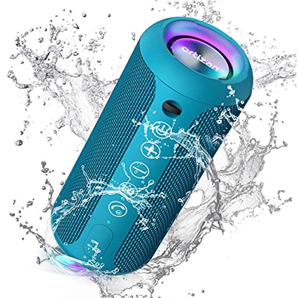 HEYSONG Waterproof Shower Bluetooth Speaker, Durable & Portable with Clear Sound, Ideal for Shower, Pool, Beach & Kayaking – Great Gift for All Ages