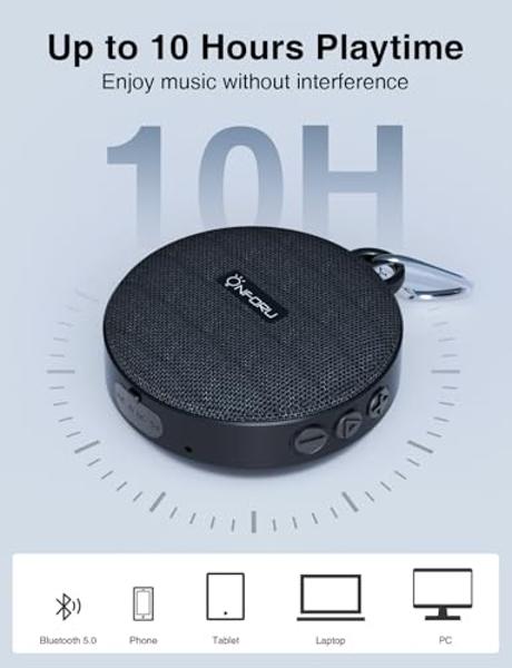 Onforu Portable Bluetooth Speaker for Bike, IP65 Waterproof Mini Outdoor Shower Travel Speakers, Bike Accessories Wireless Bicycle Speaker with Loud Sound for Riding, Ideal Gift