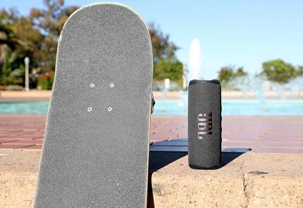 JBL Flip 6 - Portable Bluetooth Speaker, Powerful Sound and deep bass, IPX7 Waterproof, PartyBoost for Multiple Speaker Pairing, Home, Outdoor Travel (Squad) Camouflage (Renewed)