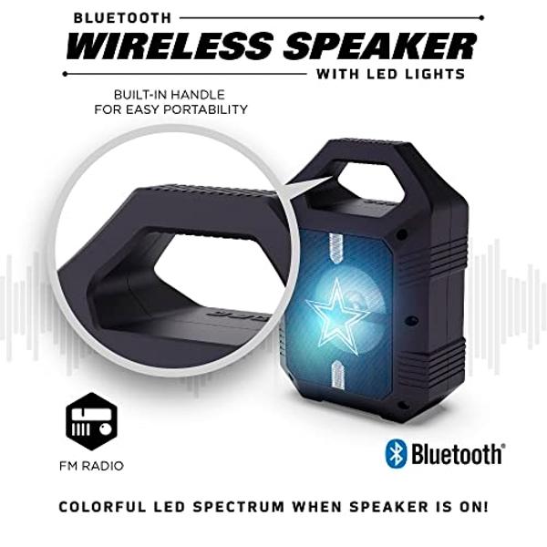 Bluetooth Speaker Set: Wireless Stereo Dual Pairing Portable Twin TWS System With Big Rich Bass Hi-Fi Multi-Room Indoor Outdoor Use Home Deck Pool Work Travel Party Camping Gift De