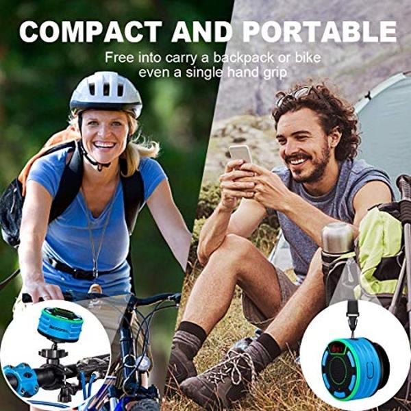 soundcore Select 4 Go Bluetooth Shower Speaker by Anker, IP67 Waterproof/Dustproof, Portable, Wireless, 20H Playtime, Floatable, Powerful Sound, Electronics for Outdoors/Home/Offic