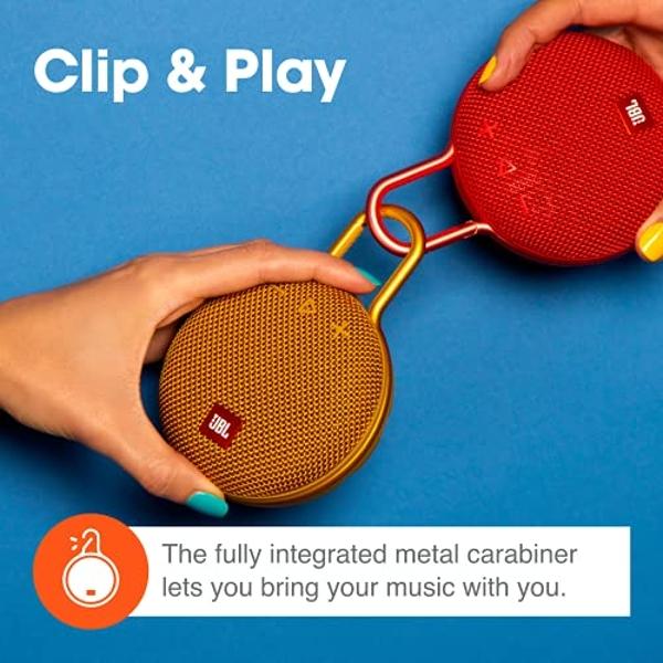 JBL Clip 3, Camouflage - Waterproof, Durable & Portable Bluetooth Speaker - Up to 10 Hours of Play - Includes Noise-Cancelling Speakerphone & Wireless Streaming