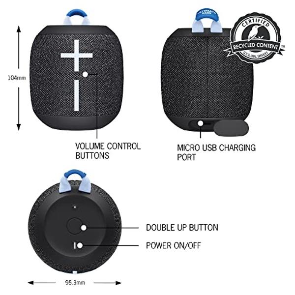 Anker Soundcore Bluetooth Speaker with 24-Hour Playtime, 66-Feet Bluetooth Range & Built-in Mic, Dual-Driver Portable Wireless Speaker with Low Harmonic Distortion and Superior Sou