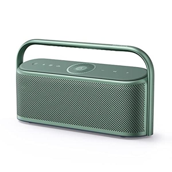 Soundcore Motion X600 by Anker Portable Bluetooth Speaker, Hi-Res Spatial Audio with Wireless 50W Sound, IPX7 Waterproof, Pro EQ, AUX-in, Speaker for Home, Office, Backyard and Bat