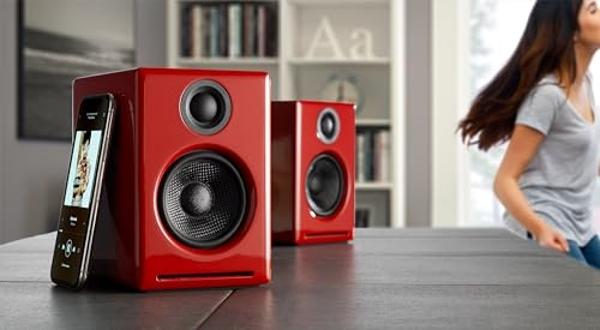 Audioengine A2+ Bluetooth Speakers Wireless - 60W Computer Speakers for Music and Gaming