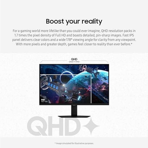 Samsung 49” Business Curved Ultrawide Dual QHD Computer Monitor, USB-C, DisplayPort, HDMI, 120Hz, VESA DisplayHDR 400, Built-in Speakers, Height Adjustable Stand, Eye Care, LS49C95