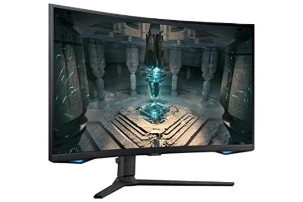 Samsung 32" Odyssey G65B QHD 240Hz 1ms (GTG) HDR 600 Gaming Hub 1000R Curved Gaming Monitor,Black (Renewed)