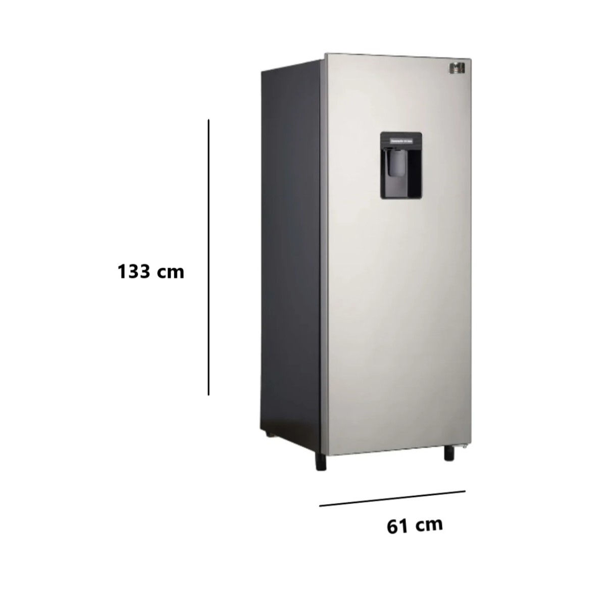 Refrigerador White Westinghouse 6 Pies Cúbicos con Despachador de Agua Gris WWCR0629183