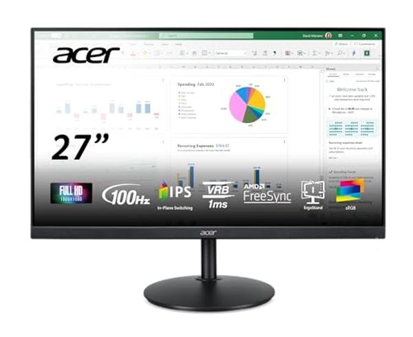 LG 27MS500-B 27 inch IPS Computer Monitor FHD (1920x1080) 100Hz 5ms Reader Mode Borderless Design OnScreen Control Black Stabilizer DAS Crosshair HDMI Black