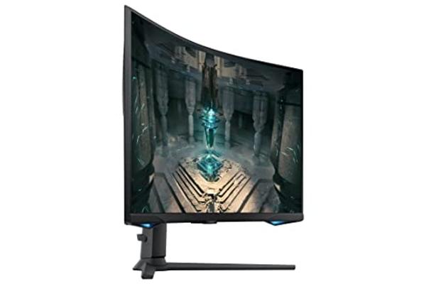 Samsung 32" Odyssey G65B QHD 240Hz 1ms (GTG) HDR 600 Gaming Hub 1000R Curved Gaming Monitor,Black (Renewed)